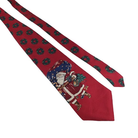 Wembly Other - Wembley Vintage Santa Mens Necktie Tie Christmas Designer Holiday Work Dad Gift